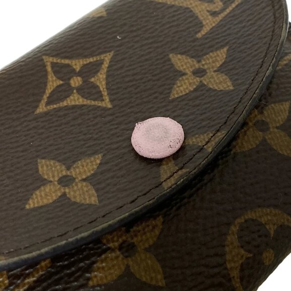 LOUIS VUITTON Porte Monnaie Rosalie Rose Ballerine Monogram 311-051925 - Picture 5 of 9